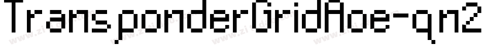 TransponderGridAoe-qn2字体转换