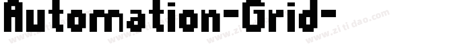 Automation-Grid字体转换