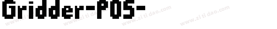 Gridder-POS字体转换