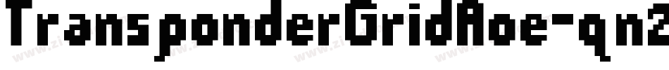 TransponderGridAoe-qn2字体转换