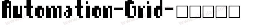 Automation-Grid字体转换