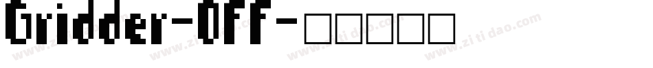 Gridder-OFF字体转换