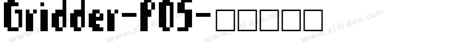 Gridder-POS字体转换