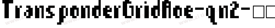 TransponderGridAoe-qn2字体转换