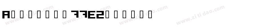 Anonim-p77EZ字体转换