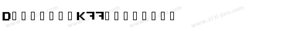 Durango-K77zp字体转换