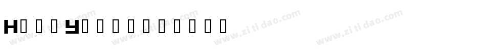 HighYield字体转换