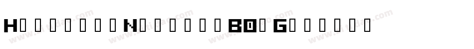 HigherupNormal-B0nG字体转换