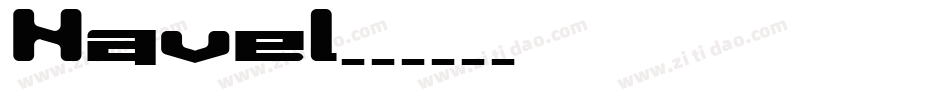 Navel字体转换