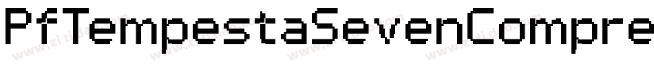 PfTempestaSevenCompressed-7o9K字体转换