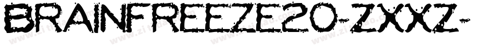 Brainfreeze20-ZXXZ字体转换