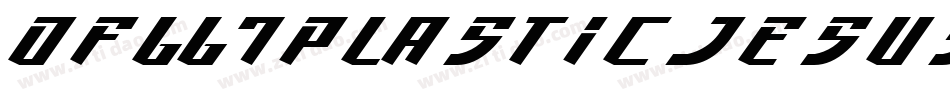 Df667PlasticJesus-5lwL字体转换