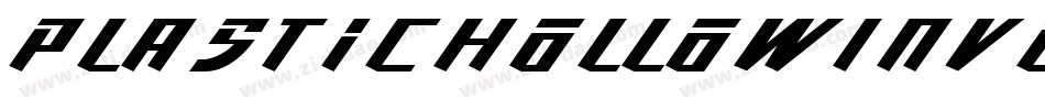 PlasticHollowInverse-8GAA字体转换