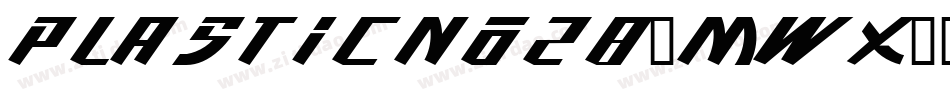 PlasticNo28-Mwx字体转换