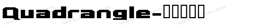 Quadrangle字体转换