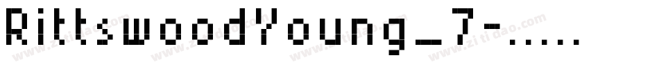 RittswoodYoung_7字体转换