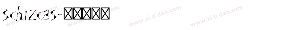 schizcas字体转换