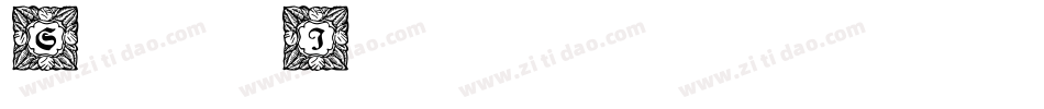 SchmuckInitialen1字体转换