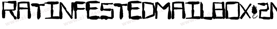 RatInfestedMailbox-2ndW字体转换