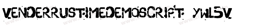 VenderRustimeDemoScript-ywL5V字体转换