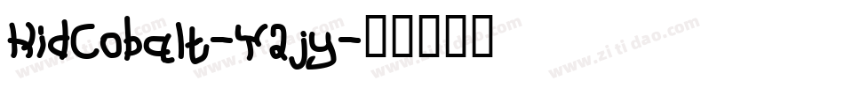 KidCobalt-Y2jy字体转换