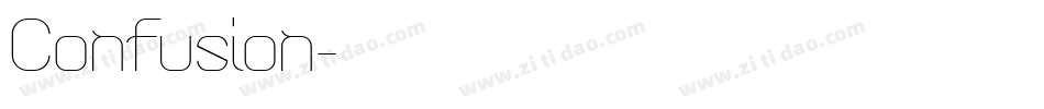 Confusion字体转换