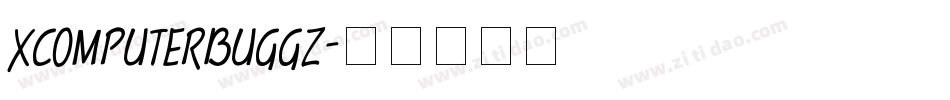 XCompuTerBuggz字体转换