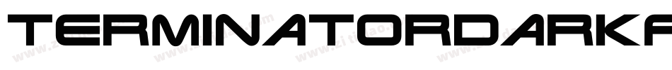 TerminatorDarkFate-JLlB字体转换