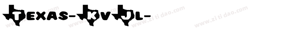 Texas-KvJl字体转换