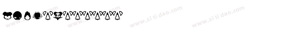 thomas字体转换