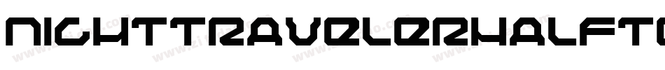 NightTravelerHalftone-L3Vry字体转换