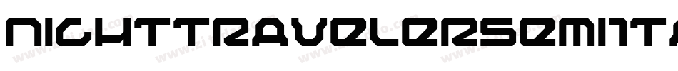NightTravelerSemiItalic-owvlq字体转换