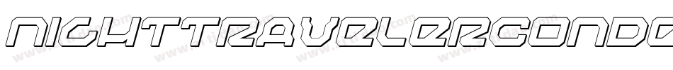 NightTravelerCondensed-K7VYW字体转换