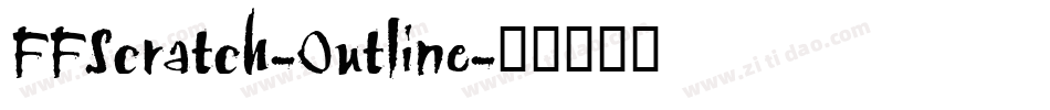 FFScratch-Outline字体转换