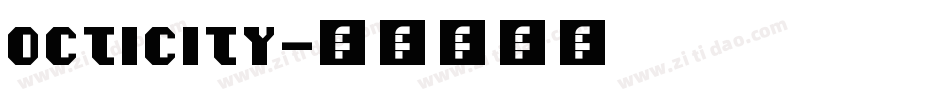 Octicity字体转换