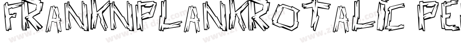 FrankNPlankRotalic-PeEd字体转换