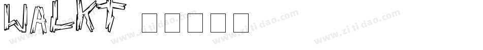 WALKT字体转换