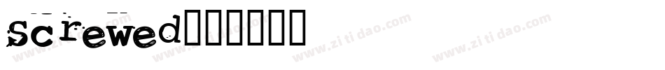 Screwed字体转换