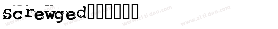 Screwged字体转换