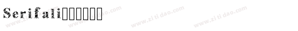 Serifali字体转换