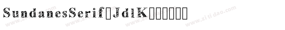 SundanesSerif-JdlK字体转换