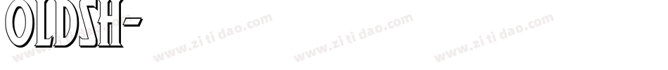 OLDSH字体转换