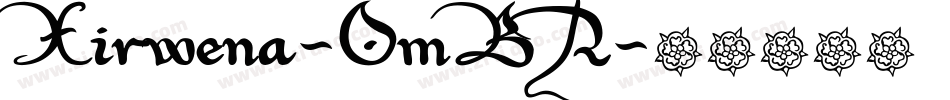 Xirwena-OmBA字体转换