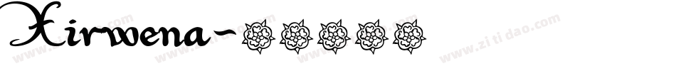 Xirwena字体转换