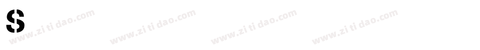 S英文字库字体转换