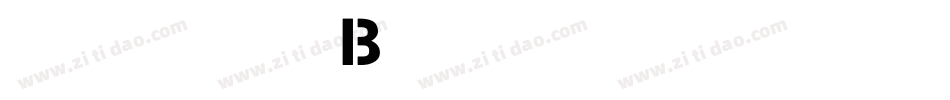 hadowedBlackwide英文字体字体转换