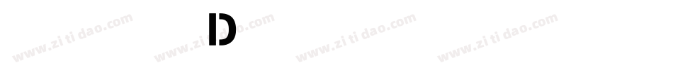 杨一航英文-Demi字体转换
