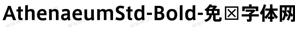 AthenaeumStd-Bold字体转换