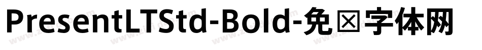 PresentLTStd-Bold字体转换