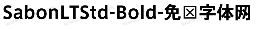 SabonLTStd-Bold字体转换